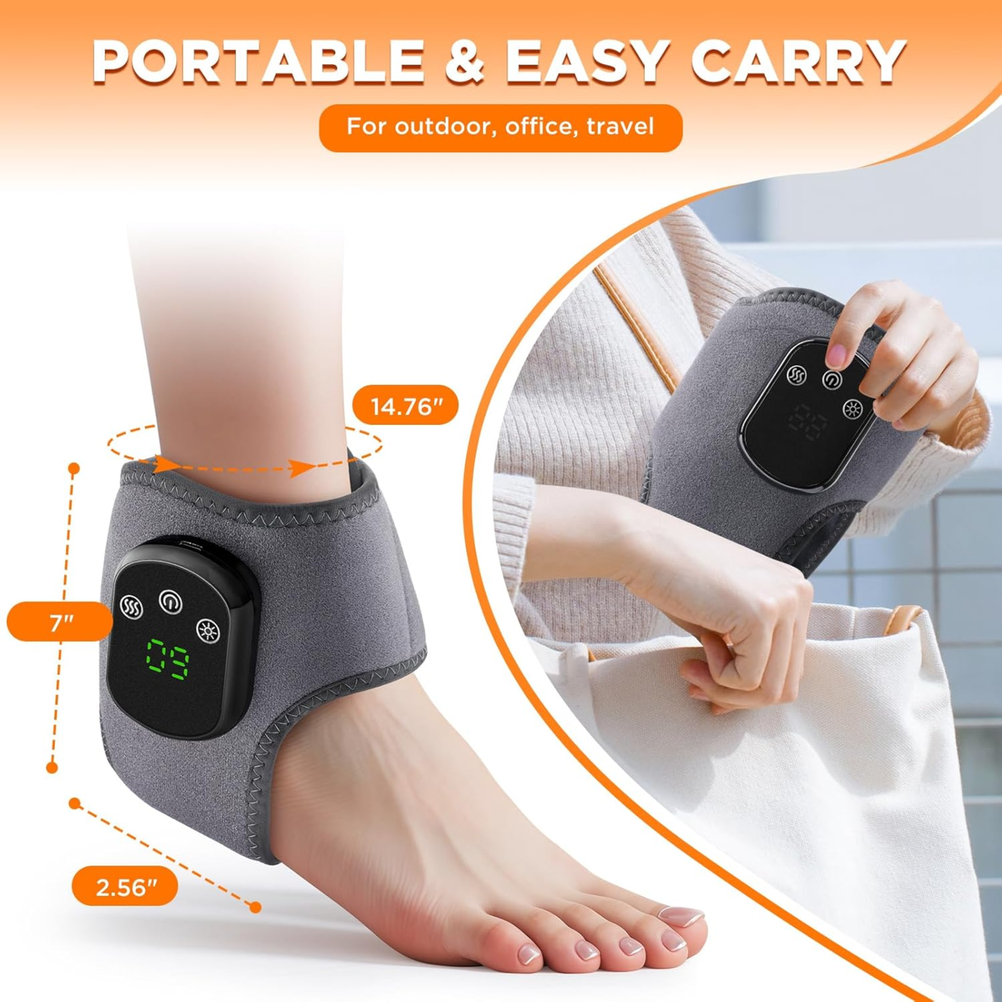 Heated Ankle Massager